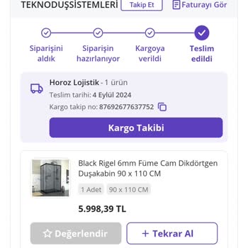 Tekno Duş Garanti Kapsamındaki Duşakabin Patladı Ve Ücret Talep Edildi!