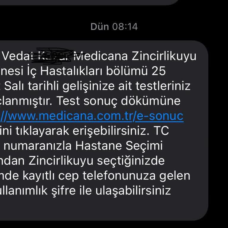 Medicana Hastanesi'nde Çıkış İşlemleri Sorunu