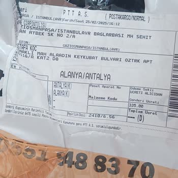 PTT Kargo İle Yaşanan Hayal Kırıklığı