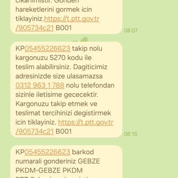 PTT Gebze Şubesinde Kargo Teslim Sorunu
