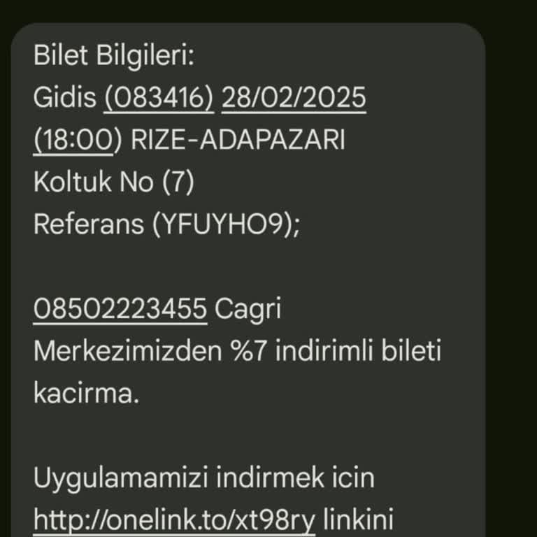 Metro Turizm'in İptal Bahaneleri