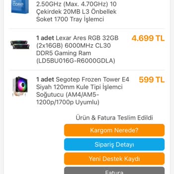İptal Edilen Ürünün Ücreti İade Edilmedi Ve Bilgilendirme Eksikliği