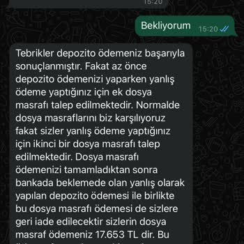 Yanıltıcı Depozito Ve Ek Ücret Talepleri