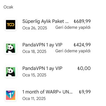 Mobil Ödeme İadesi Sorunu