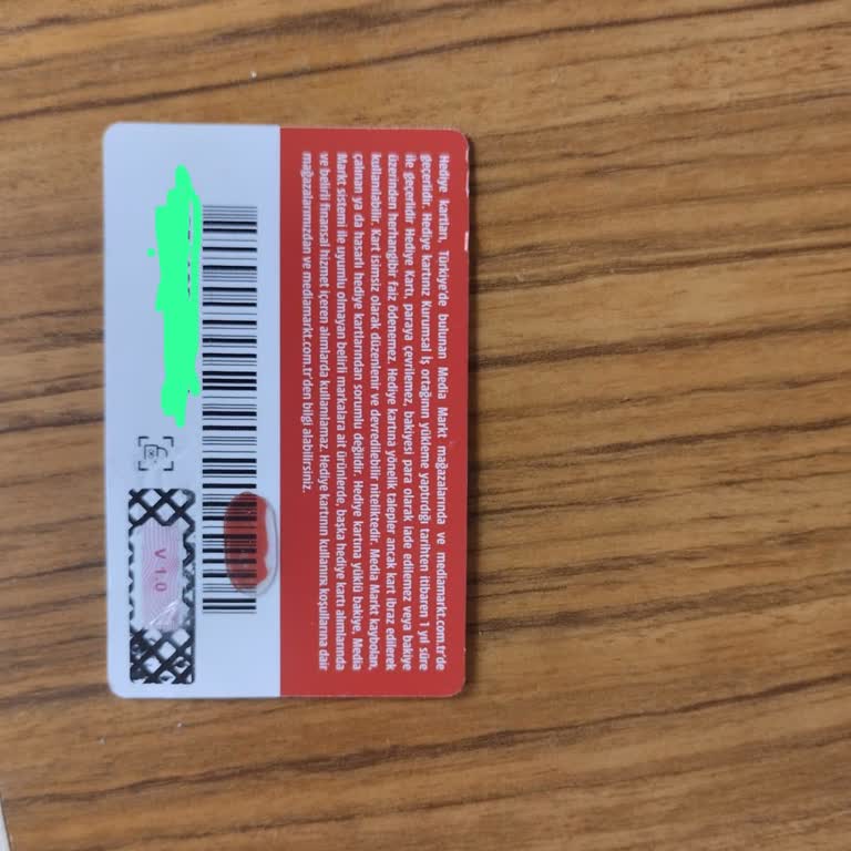 Hediye Kartı Pin Kodu Sorunu