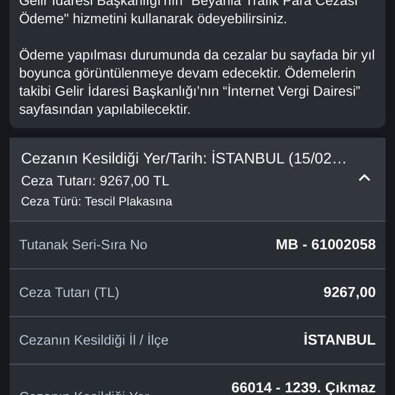 Emniyet Genel Müdürlüğü Trafik İşareti Olmayan Yolda Haksız Ceza Şoku