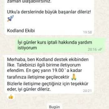İptal Talebine Cevap Bekleyen Müşteri