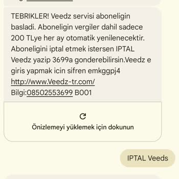Veedz-tr.com Yanlış Yönlendirme İle Fatura Şoku