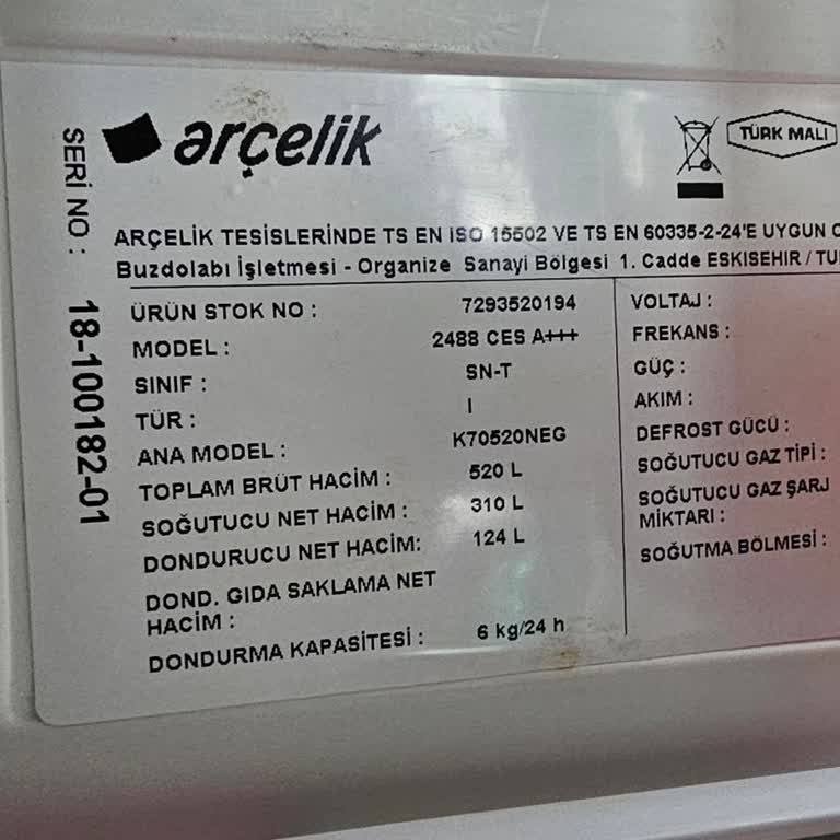 Arçelik Buzdolabı Sürekli Arızalanıyor, Masraflar Artıyor