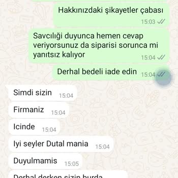 Zoompet'ten Sipariş Edilen Mama Teslim Edilmedi Ve İade Süreci Başlatılmadı