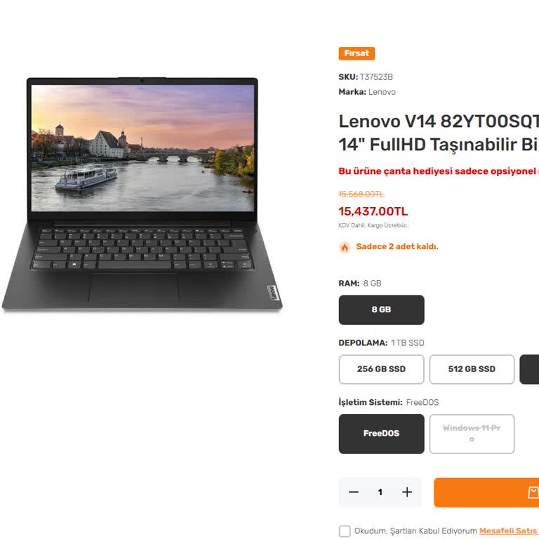 Lenovo FreeDOS Laptop'ta Linux Kullanım Sorunu Ve Destek Eksikliği
