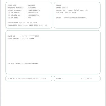 Çip Satın Alma İşleminde Çifte Çekim Sorunu