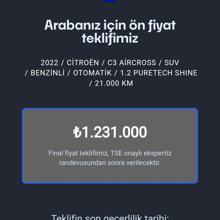 Carvak'ın Ekspertiz Sonrası Fiyat Düşüşü Şaşırtıyor