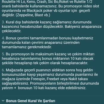 Bonus Kuralları Ve Yanıltıcı Uygulama