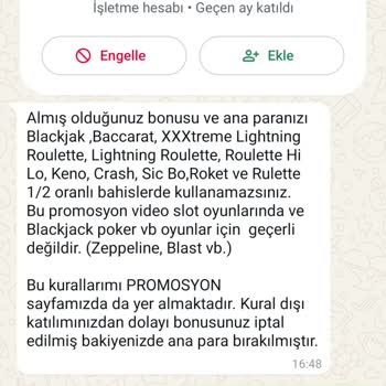 Bonus Kuralları Ve Yanıltıcı Uygulama
