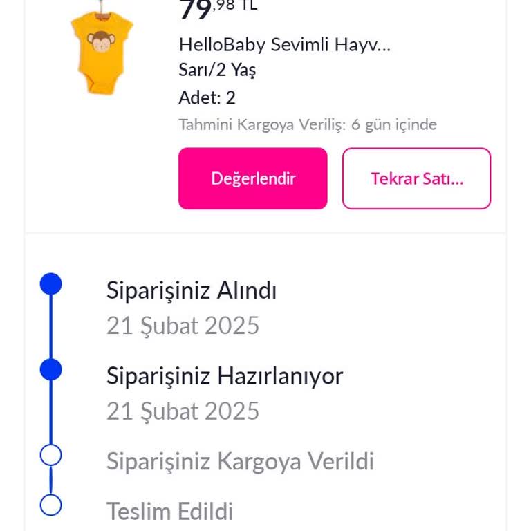 Ebebek Siparişim Neden Hâlâ Kargoya Verilmedi?