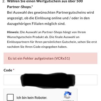 Kauft keinen Wunschgutschein!