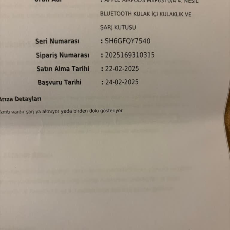 Teknosa'dan Aldığım Airpods'un İade Sorunu
