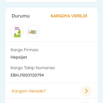 E-Bebek'ten Teslim Edilmeyen Ürün Ve İade Sorunu
