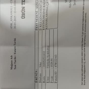 Boyner'den Alınan Nike Ayakkabıda Kalite Sorunu Ve Yetersiz İnceleme