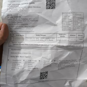 Boyner'den Alınan Nike Ayakkabıda Kalite Sorunu Ve Yetersiz İnceleme