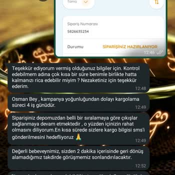 Ebebek'te Sürekli Geciken Kargo Ve İletişim Sorunları