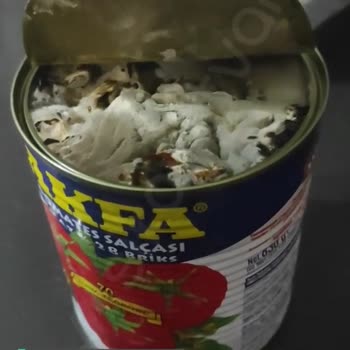 Akfa Yeni Açılan Salçanın Küflü Olması!