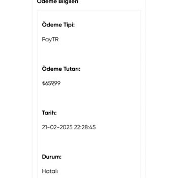 Sipariş Onayı Ve Kargo Gecikmesi Sorunu