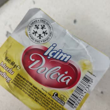 İçim Süt Ve Süt Ürünleri Muzlu Pudingde Küf Şoku