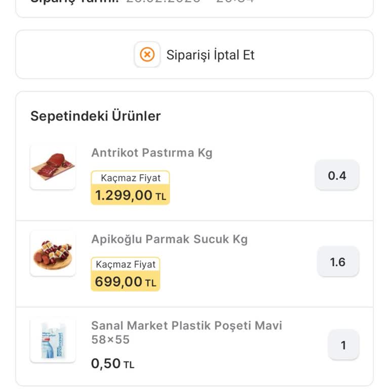 Migros'tan Teslim Edilmeyen Sipariş Ve Mağduriyet