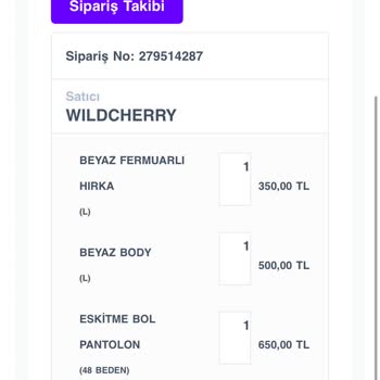 Wild Cherry Boyalı Ürünler Gönderdi