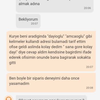 Trendyol Yemek Siparişi Ve Kurye Sorunu