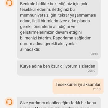 Trendyol Yemek Siparişi Ve Kurye Sorunu