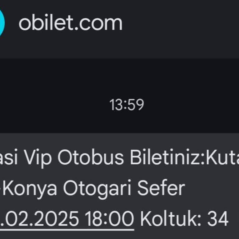 Otobüs Firmasının İletişimsizlik Ve İade Sorunu