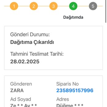 Zara Online Alışverişinde Kayıp Kargo Ve İletişimsizlik Sorunu