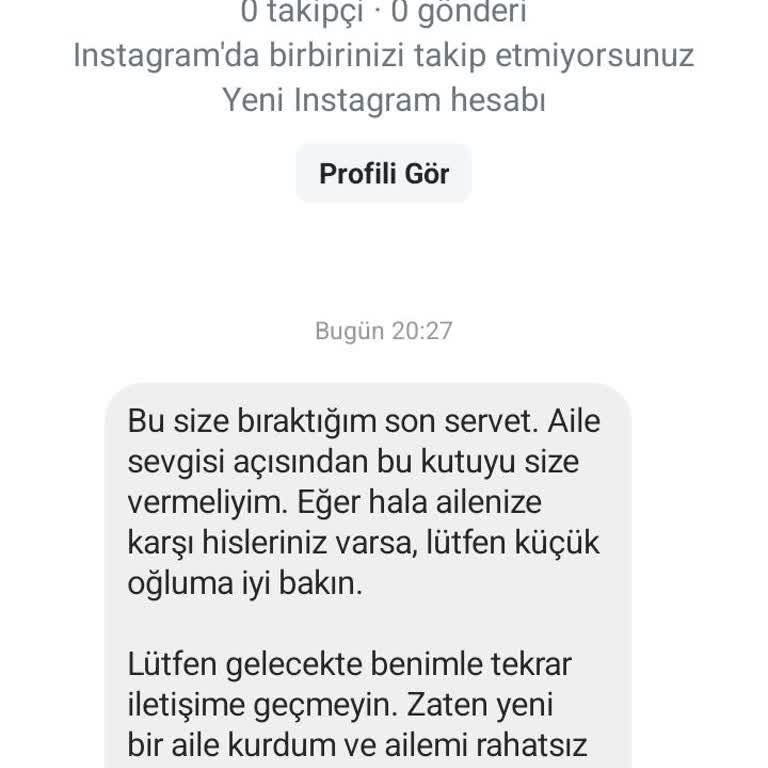 Instagram Üzerinden Gelen Şüpheli Mesaj Ve Hesap Sorunu