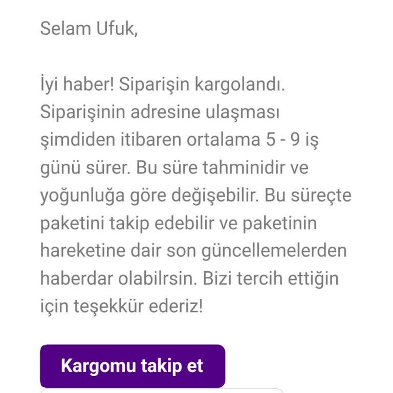 Sipariş Eksikliği Ve İletişim Sorunu