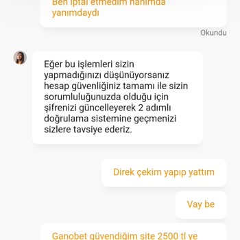 Yanlış İşlem Nedeniyle Kaybolan Para