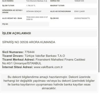 Sipariş Sonrası Ulaşılamayan Satıcı Sorunu