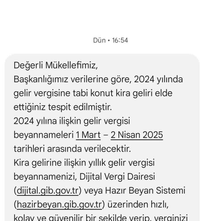 Yanlış Kira Geliri Beyanı: Vergi Dairesinden Gelen Hatalı Bildirim