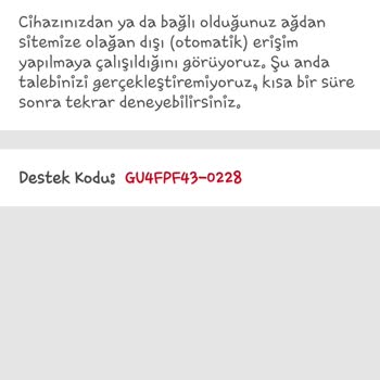 Sahibinden Uygulamasına Giriş Sorunu