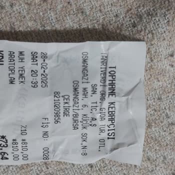 Tophane Kebapçısı'ndan Hayal Kırıklığı: Yağlı Etler