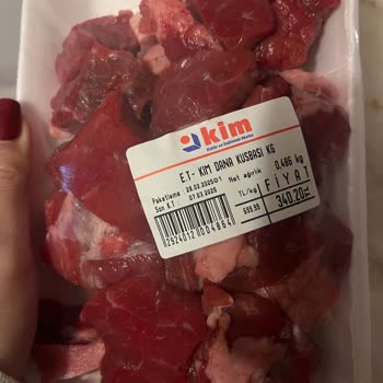 Trendyol Market'ten Gelen Et Paketi Hayal Kırıklığı Yarattı