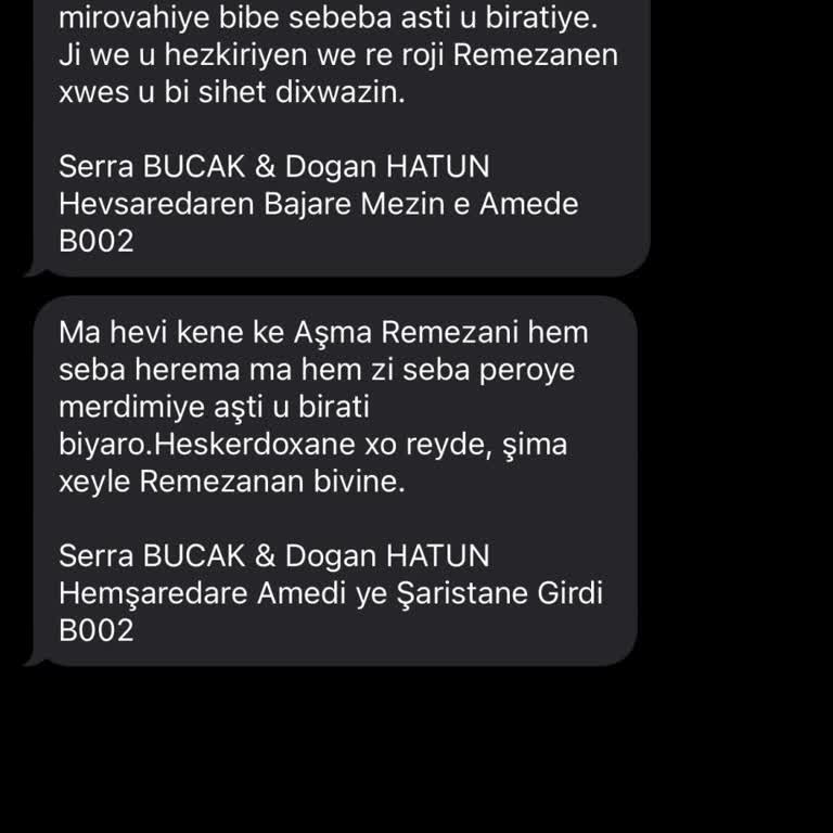 Anlaşılmaz SMS'lerle Rahatsız Ediliyorum