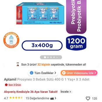 Aptamil Mama Fiyatındaki Şok Artış Ve Stok Sorunu