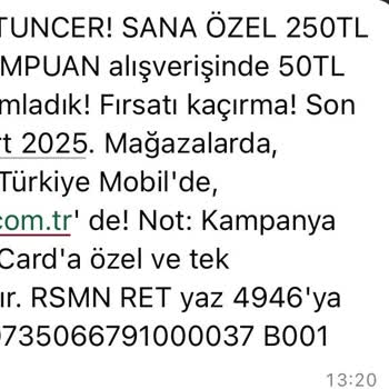 Rossmann İndirim Mesajları Hakkında Bilgilendirme Eksikliği