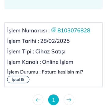 Yanlış Cihaz Alımında İptal Sorunu