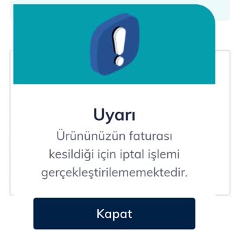 Yanlış Cihaz Alımında İptal Sorunu