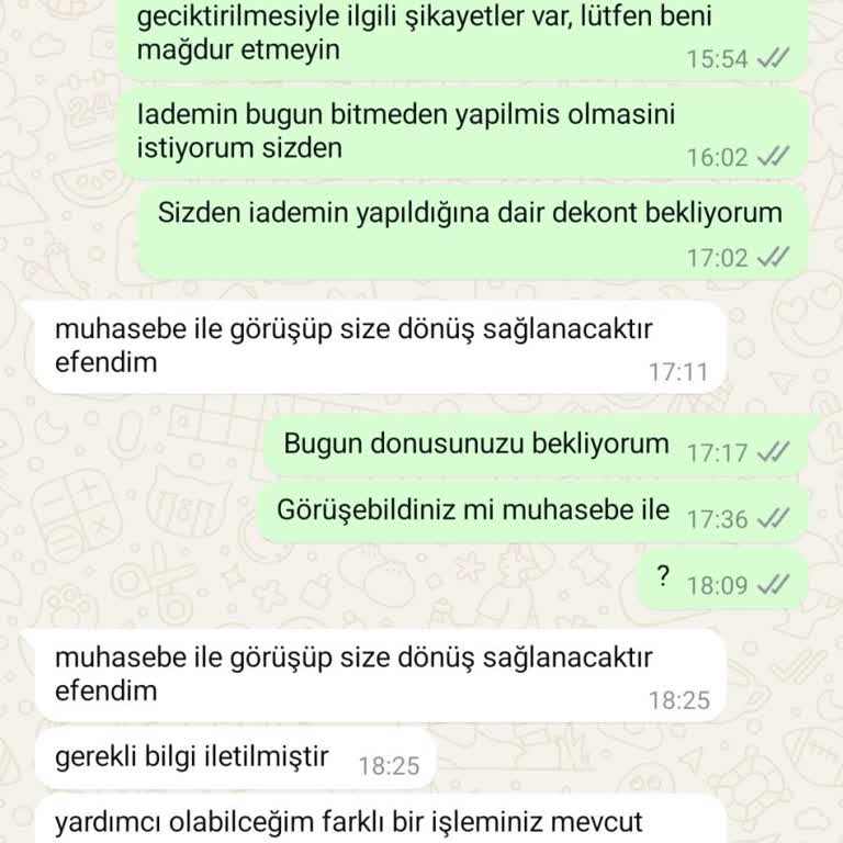 Fayaboutique Mağazasında İade Sürecinde Yaşanan Gecikme Ve İletişim Sorunları