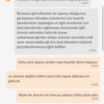 Trendyol GO'da Yanlış Adres Krizi: Restoranla İletişim Sorunu